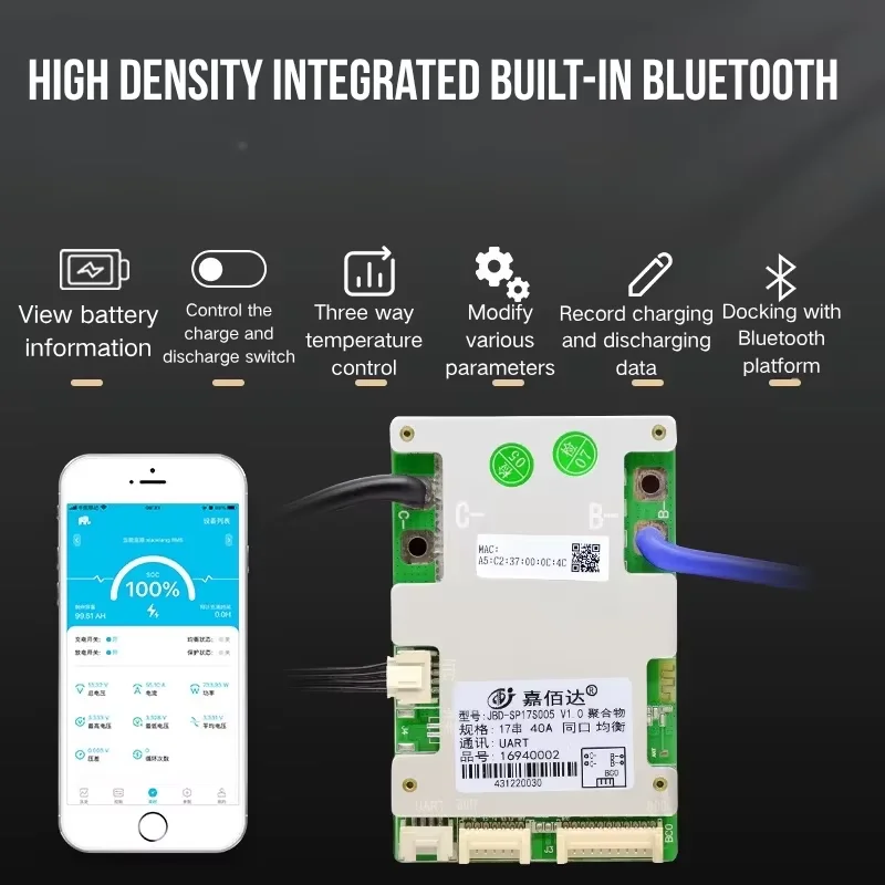 72V 60Ah Lithium-Ion Battery Pack with BMS and 84V Charger