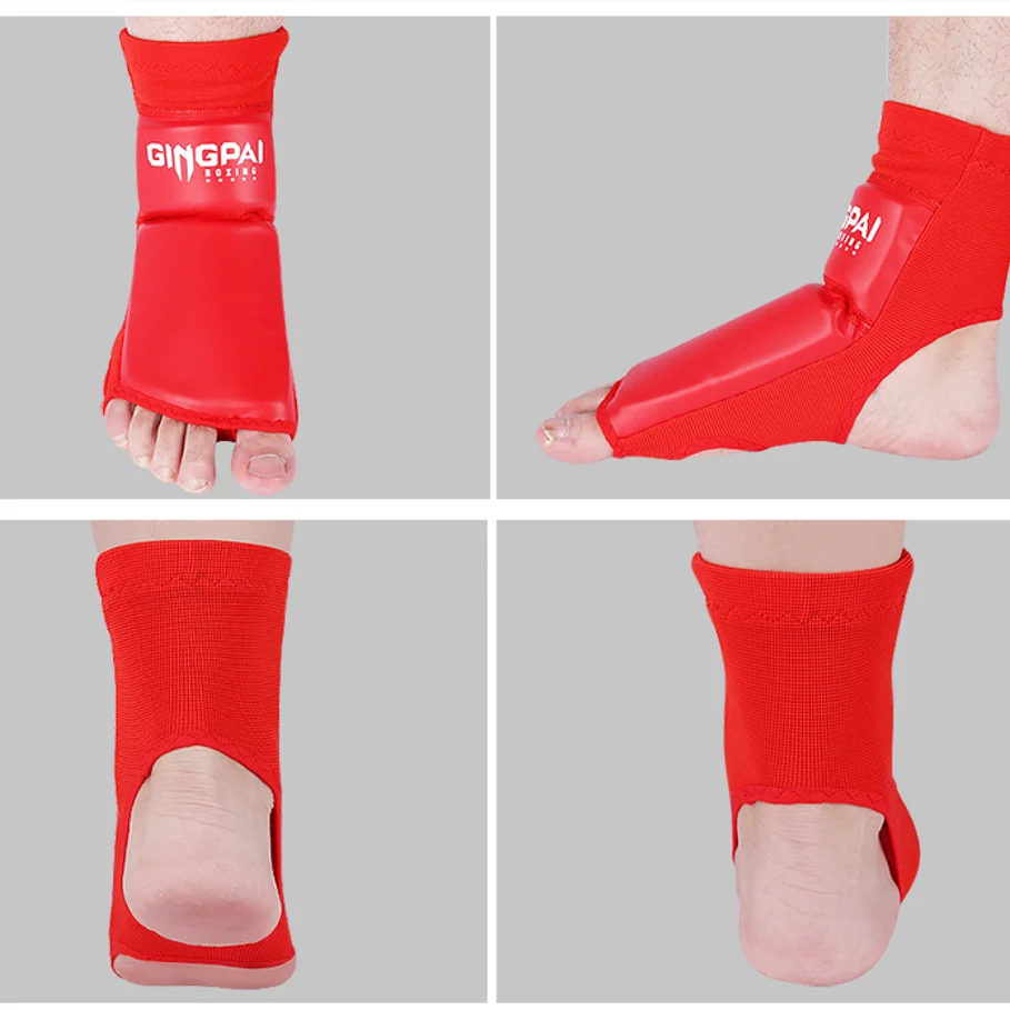 New Boxing Instep Guard for Adult Child Professional MMA Ankle Support TKD Muay Thai Sport Socks Foot Protector Pads ankle support ankle support brace boxing foot guards