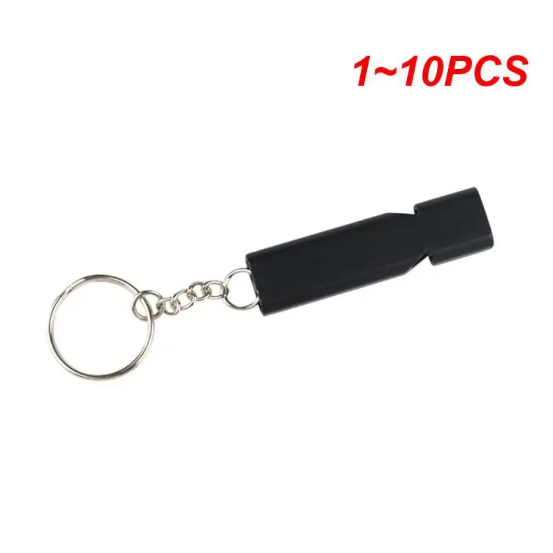 

1~10PCS Aluminum Alloy Double-barreled Whistle High Decibel Outdoor Emergency Distress Whistle SOS Signal Whistle For Hiking