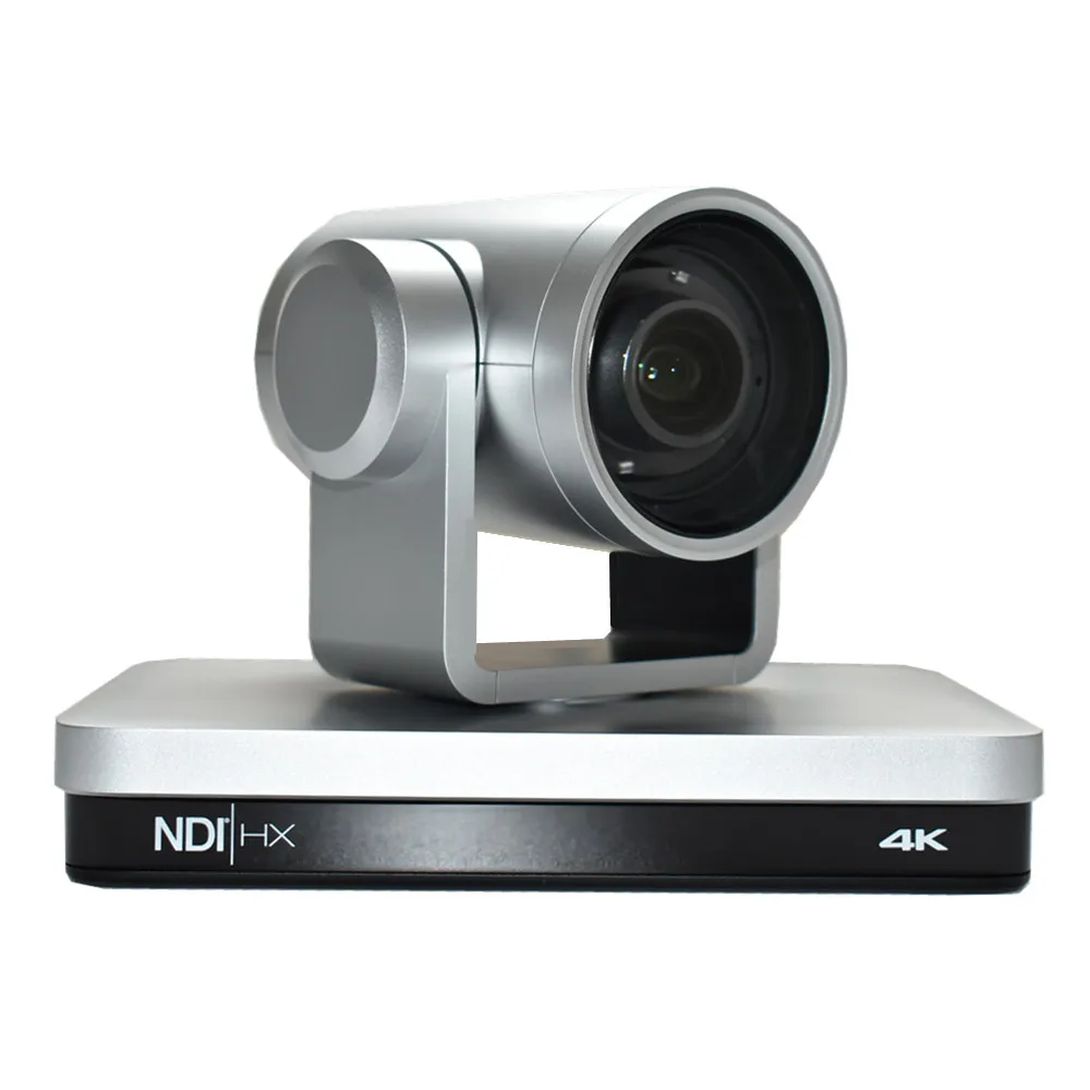 AV 4k FUHD NDI PTZ 온라인 클래스 회의 교회 12X 화상 회의 카메라, 스카이프 줌과 호환 가능