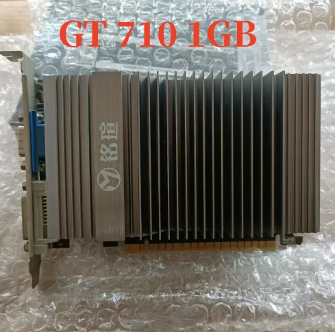 

GT 710 1GB Graphics Card 64Bit GDDR3L Video Cards for NVIDIA VGA Cards Original GV-N710D5 GT710 Hdmi 2560×1600 Used