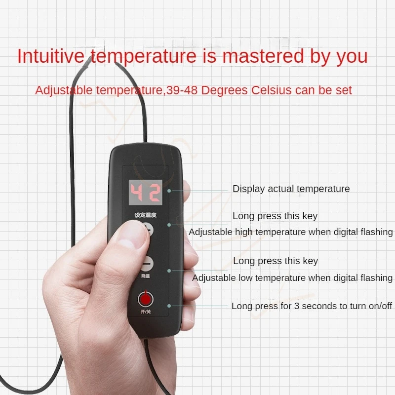 Dr.Green USB Universal Smart thermostat for 150mL-300mL newborn baby bottles Removable/washable Easy to carry outside