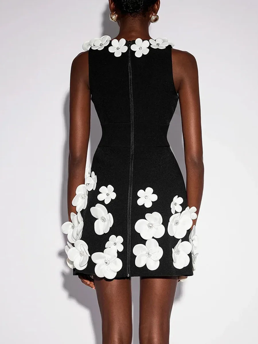 white christmas dresses Kalley Cut-Out Mini Dress