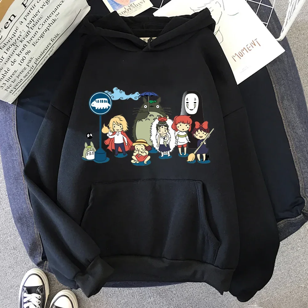 

Harajuku New Funny Japanese Cartoon Graphic Print Unisex Casual Hoodies Tops Autumn Winter Streetwear Pullovers Sweatshirts