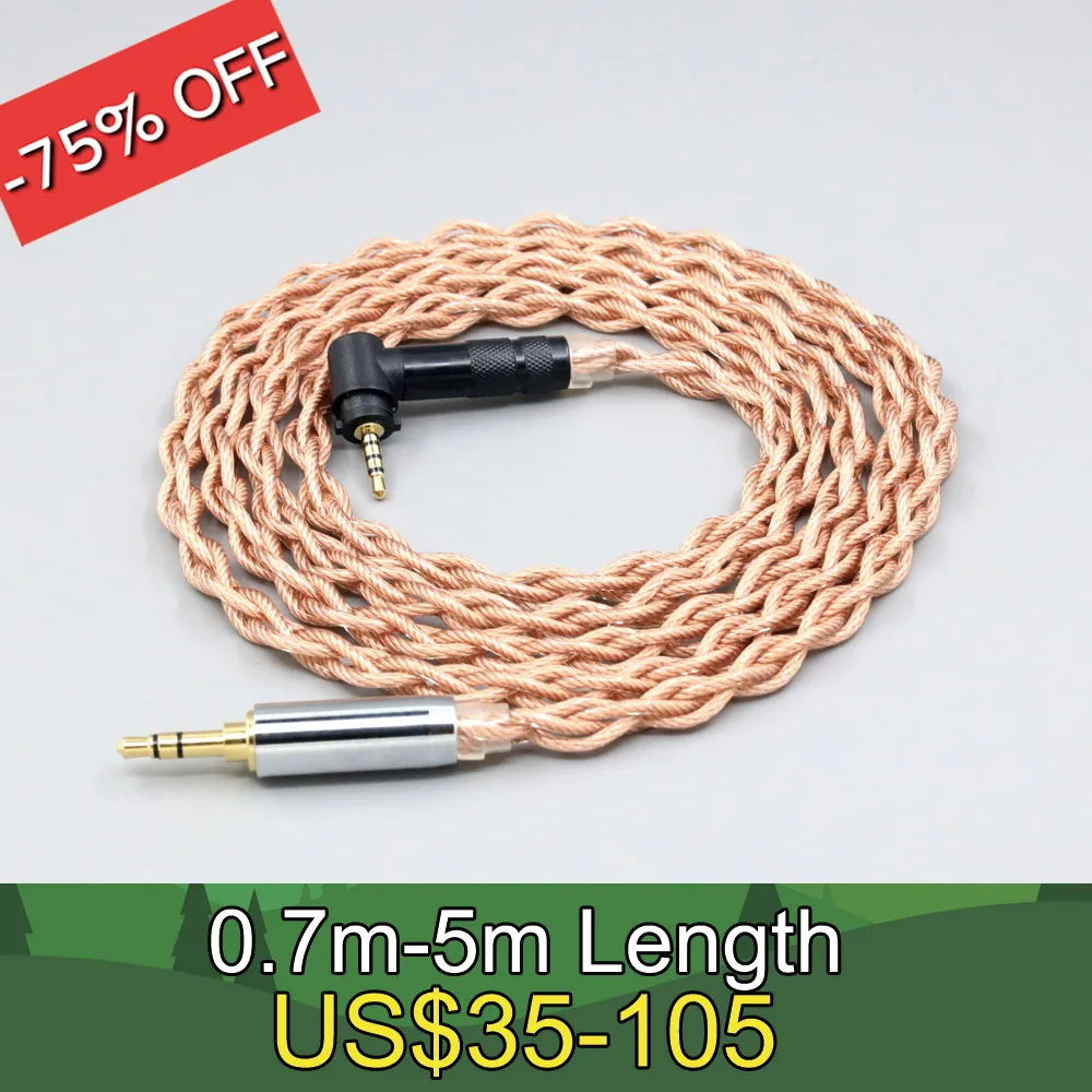 

Graphene 7N OCC Shielding Coaxial Mixed Earphone Cable For Fostex T50RP 50TH Anniversary RP Stereo Headphone LN008490