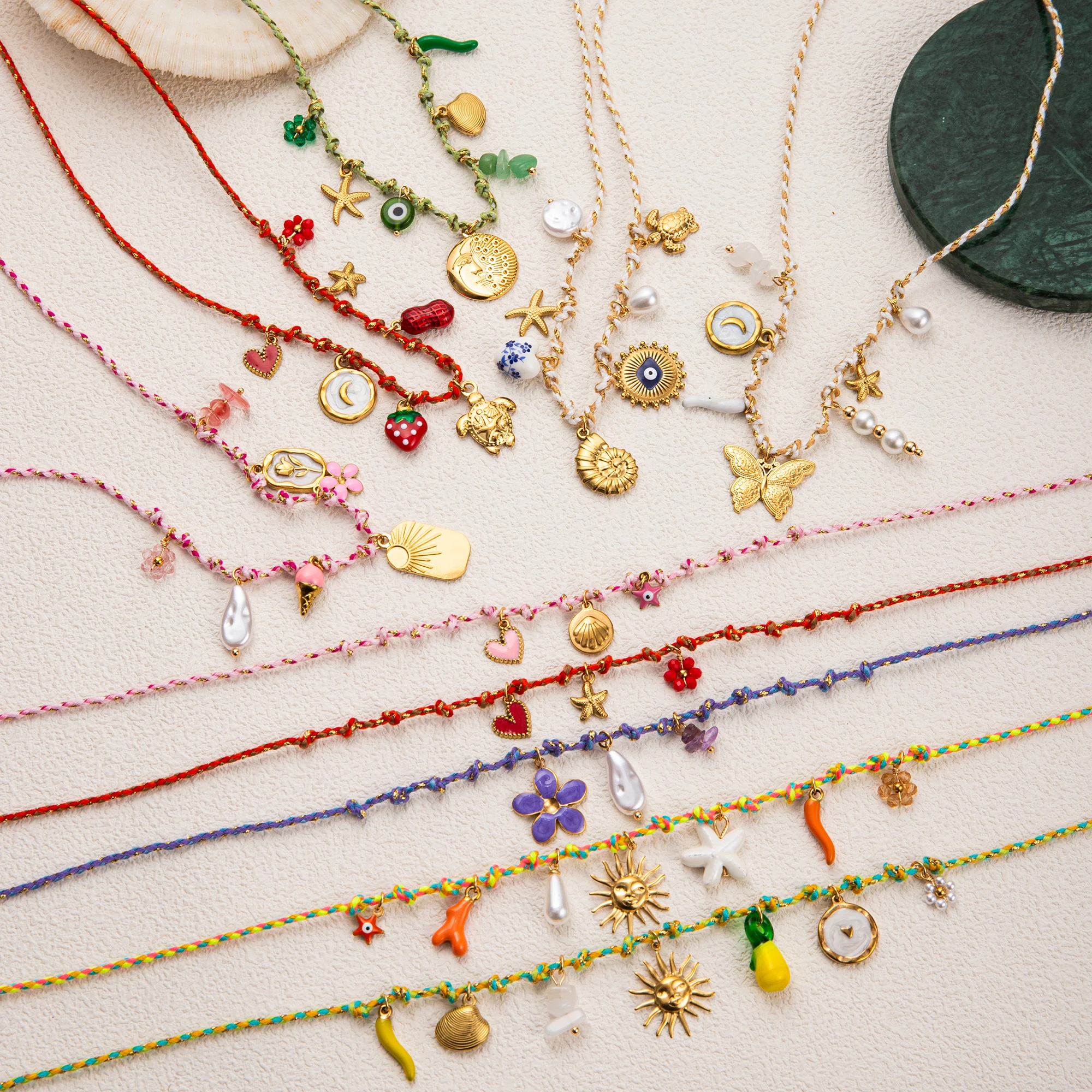 جديد الصيف قذيفة نجم البحر فراشة السلاحف الفلفل ال...