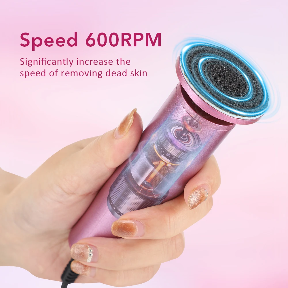 Râpe électrique pour pieds anti-callosités et peaux mortes_voghion.com