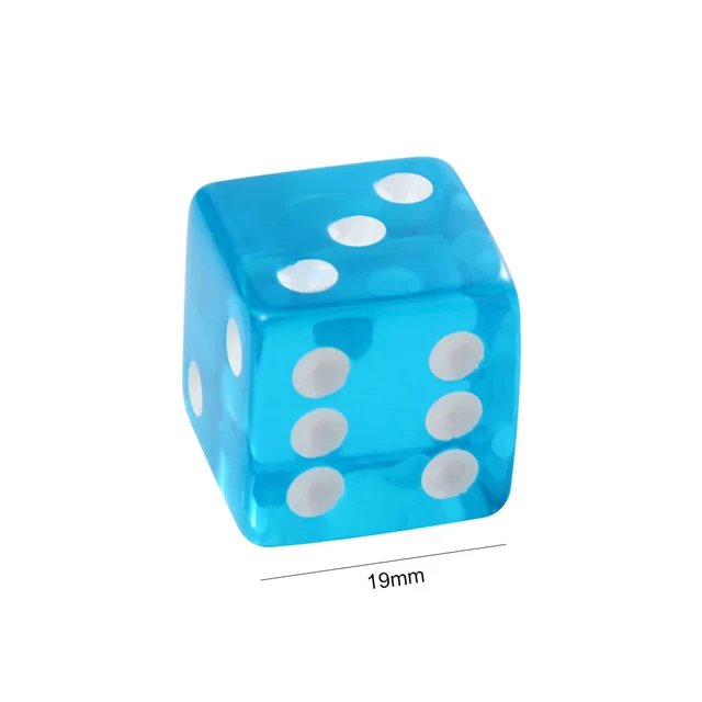 Dados De Casino- Juego De Dados Premium Set Tres Colores Rojo