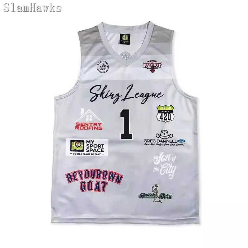 thumbnail image 1 of Nuevas camisetas de diseño de Cosplay Europa 11# Young Bird 33# Larry Street Camisetas de baloncesto Camisetas Impresión por transferencia térmica, 1 of 5