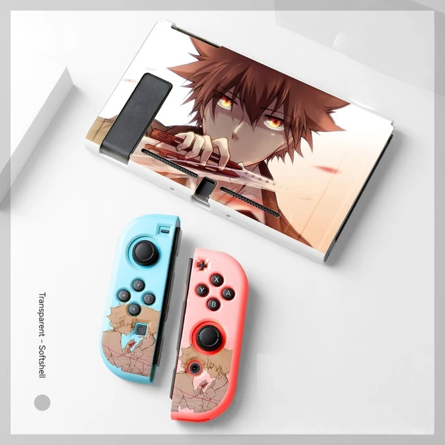 Funda protectora de TPU para Nintendo Switch, accesorios NS/OLED, Anime  Joycon, carcasa suave, accesorios para juegos de consola - AliExpress