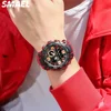 SMAEL 1921 Watch Night Light Alarm Clock Dual Display Electronic Watch Youth Student Waterproof Sports 5
