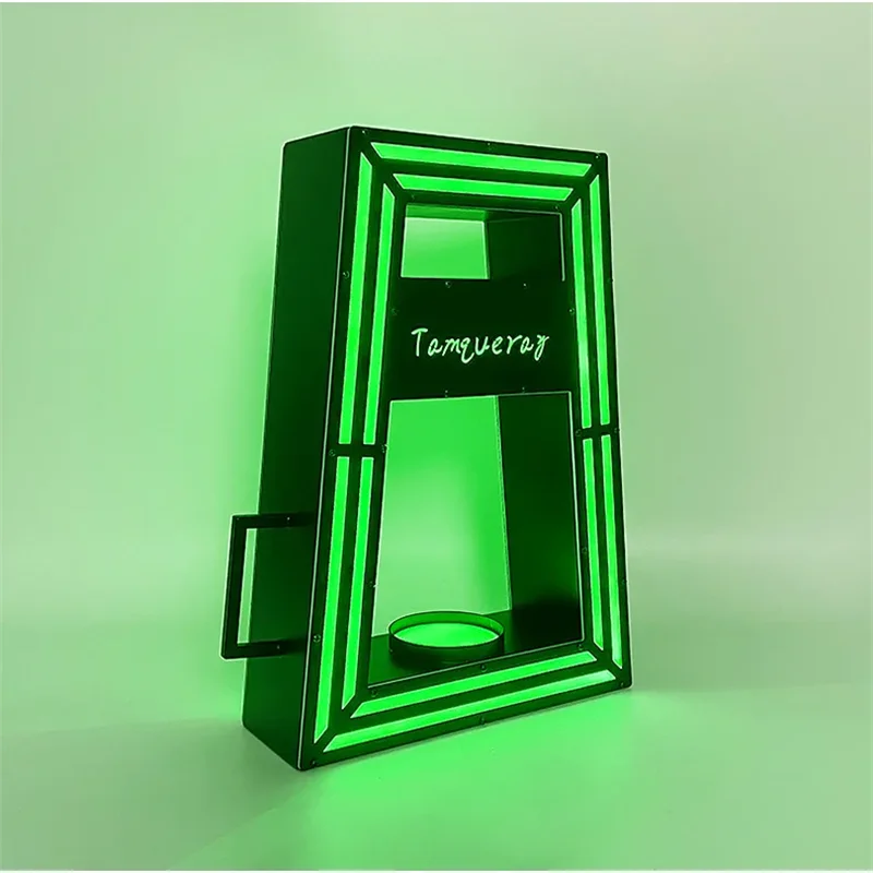 Luminous Crown Moet Champagne Bottle Presenter VIP Service Glorifier Display Neon Sign LED Bottle Carrier for Party Nightclub