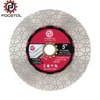 FOCSTOL Diamond Cutting Disc 105-125mm Tile Cutting Grinding for Porcelain Ceramic Tiles Marble Granite Artificial Stone Quartz