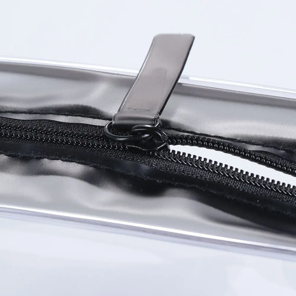 Environmental Protection PVC Transparent Zipper Cosmetic Bag Women Travel Waterproof Wash Toiletry Bags Makeup Organizer Case