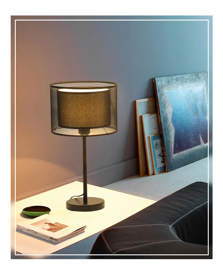 Nordic Floor Lamp Ins Creative Personality Simple Modern Bedroom Bedside Living Room Sofa LED Vertical Led Table Lamp