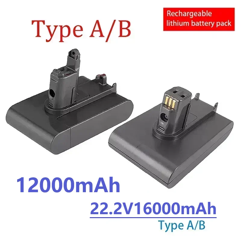Литий-ионный аккумулятор для Dyson, 22,2 в, 12800/16800 мАч, тип A/B, для пылесосов Dyson DC35, DC45, DC31, DC34, DC44, DC31, Animal DC35 Animal