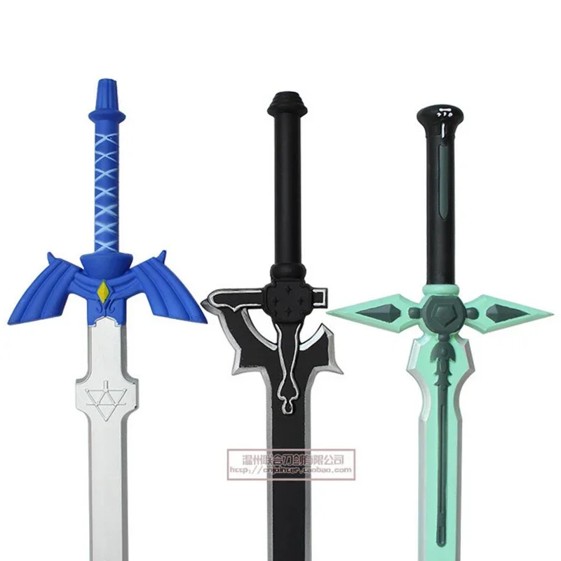 80cm Sword Art Online SAO skysword Kirigaya Kazuto Elucidator/Dark Repulser 1:1 Cosplay Prop Sword PU Foam Modle Toy