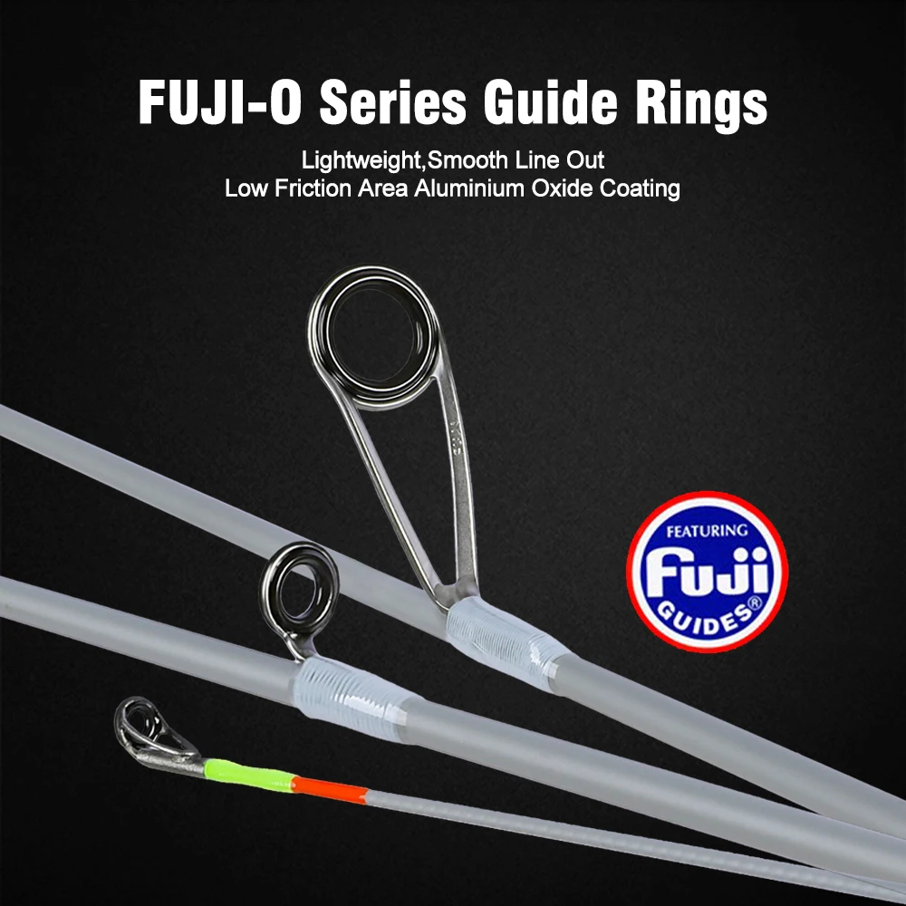 Fishing Rod Mifine GHOST BLADE XUL Ultralight Spinning Rod 0.2-0.8g 30T Carbon Fiber Fuji Rings for Trout Fishing Fast Action Tubular Tips