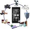 50L 4 Layers Camera Dry Cabinet Digital Control Camera Lens Dehumidifying Dry Cabinet Noiseless Camera Lens Storage Box 2