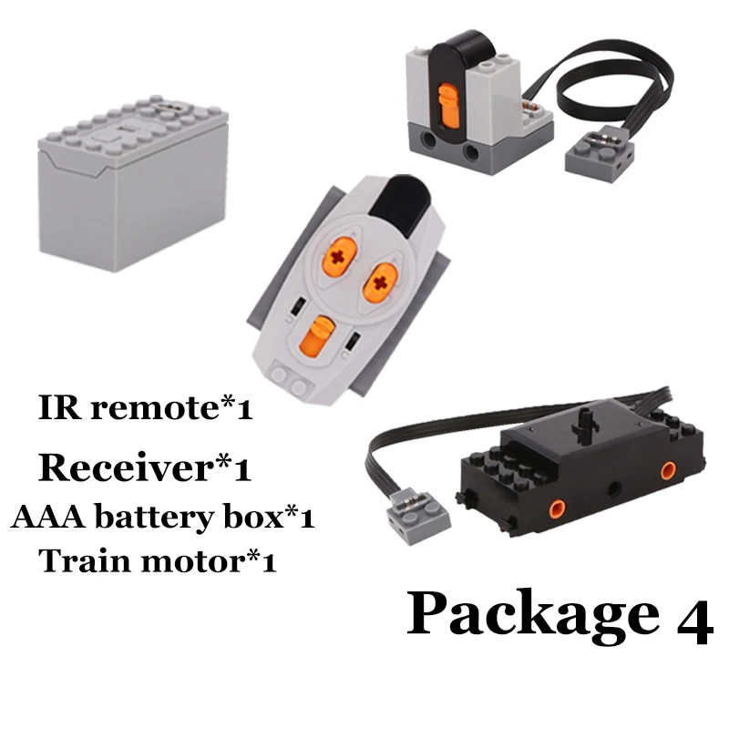 Power Function Building Block Technical Motor Parts Multi-Tool