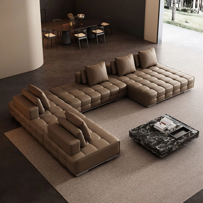 Semplice Divano Da Pavimento Pigro Sedie Unico Morbido Moderno Divano In Pelle Nordica Moderno Fantasia Divano Divano Di Lusso Mobili Per La Casa