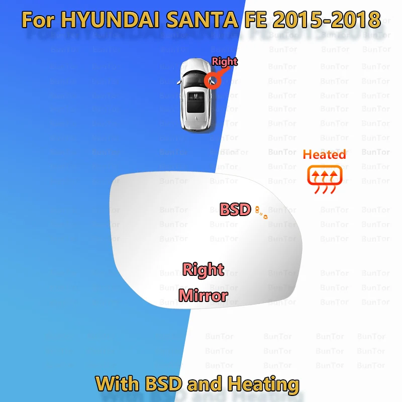 Glace Rétroviseur Rétroviseur Latéral Chauffant Haute