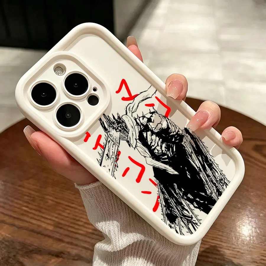 Shockproof Anime Chainsaw Man Pochita Phone Case