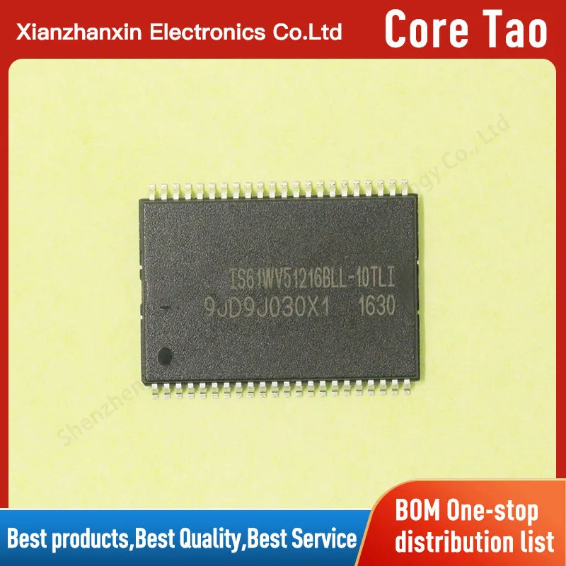 

1PCS/LOT IS61WV51216BLL-10TLI IS61WV51216BLL TSOP44 Memory chip in stock