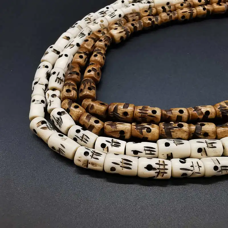 チベタンスカル　チティ・パティ　ボーンビーズ　スカル　 ビーズ　チベット　根付 チベタンスカル チティ・パティ ボーンビーズ スカルビーズ