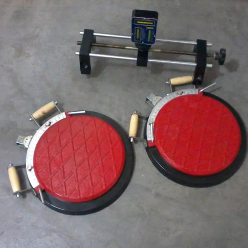 

Front wheel alignment instrument of photosynthetic automobile steering wheel steering angle detector front wheel