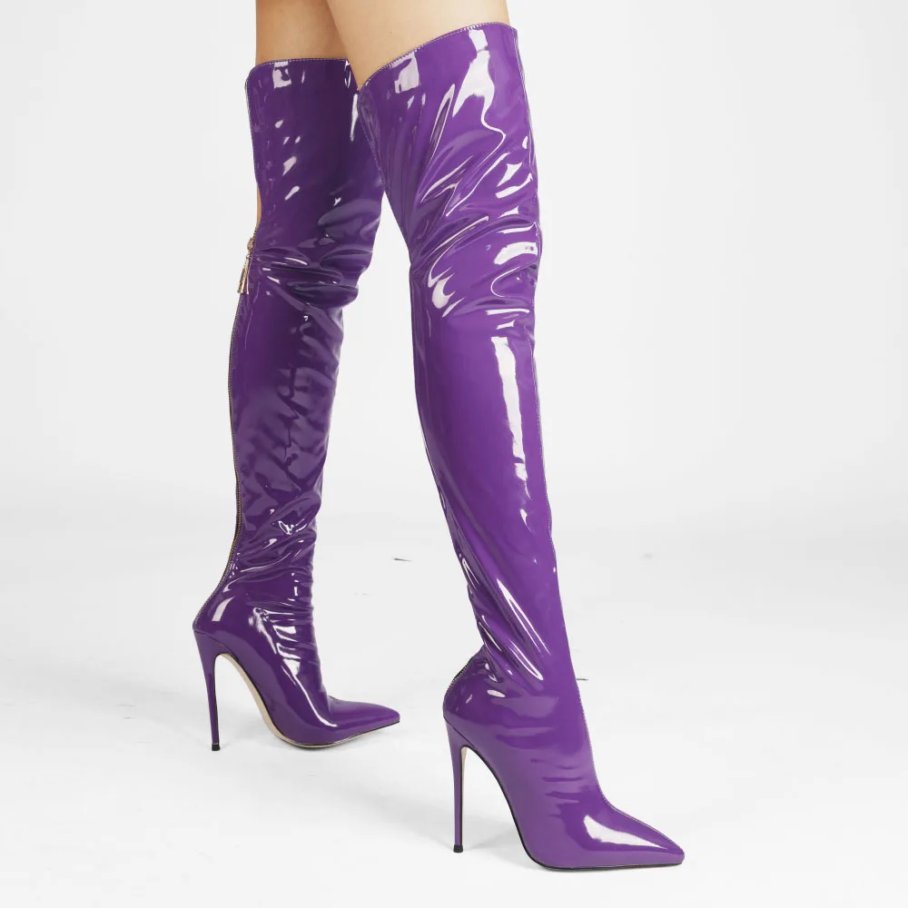 SLYXSH Over-the-Knee Boots - Zipper Detail
