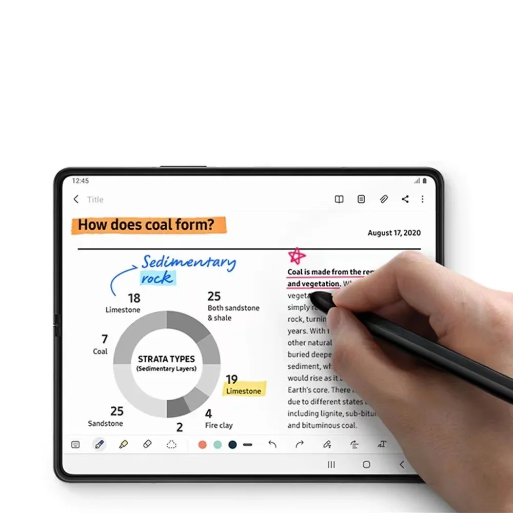 Touch Stylus Pen S Pen For Samsung Galaxy Z Fold4 Fold3 5G S Pen For Samsung Z Fold3/4 5G Phone Writing Pencil (Not Original)