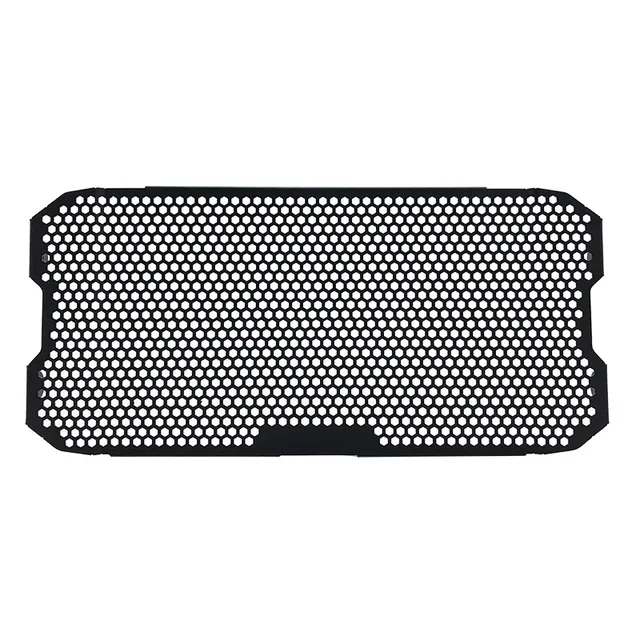 Griglia Protezione Radiatore Per Honda NC750X 2014-2021 - In Alluminio, Nero, Design Traspirante