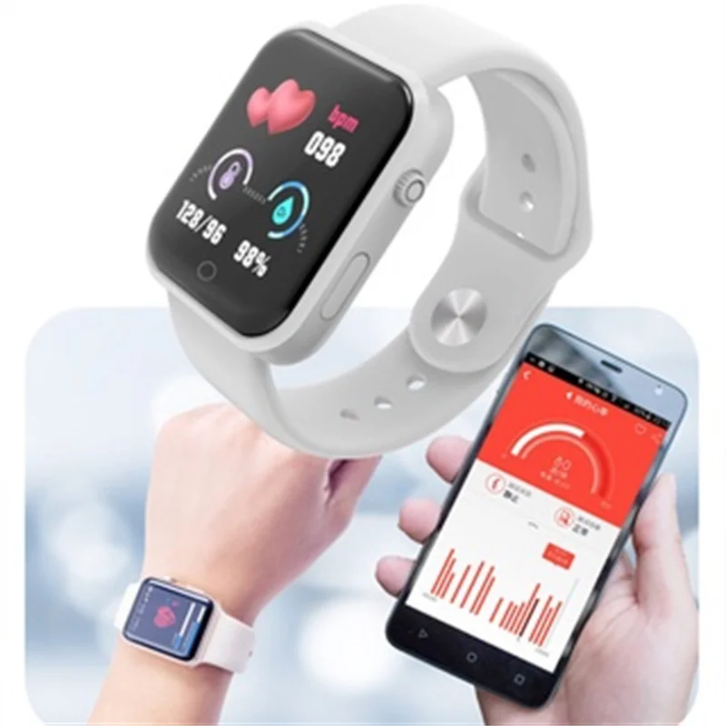 Y68 Pro 1.3-inch color screen Bluetooth Digital Women's Watches Pedometer Sleep Monitoring Smart Watch Men kids hours hodinky