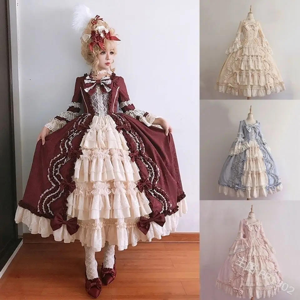 

Spring special large lo niang palace dress lolita dress elegant op princess dress