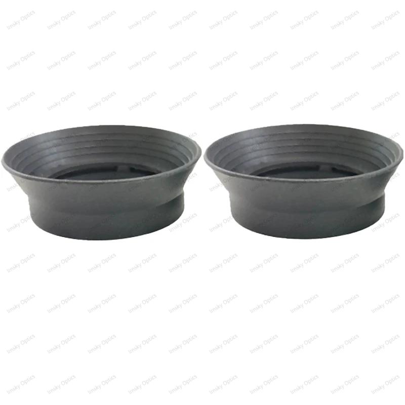 2PCS Rubber Eyepiece Caps Inner Diameter 28-44mm For Stereo Microscope Binoculars Telescopes