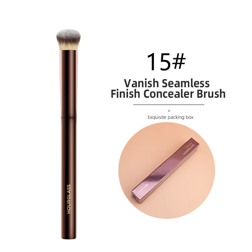 Hourglass Makeup Brushes Powder Foundation Contour Cream Blush Bronzer Make Up Brush Eyeshadow liner Smudge Brush Single branch 5