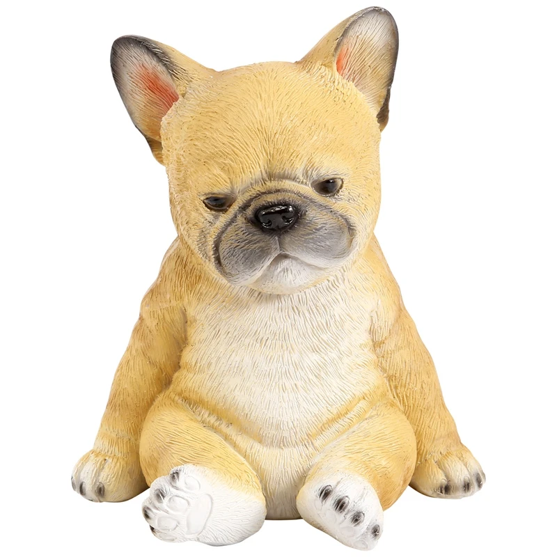 

Скульптура французского бульдога, украшение, статуэтка собаки, уличный садовый декор, подарок