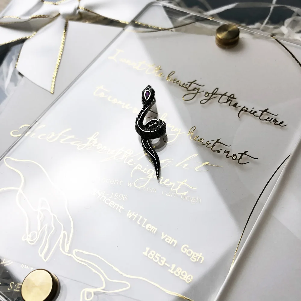Anhänger Schlange Neuer Schmuck 925er Sterlingsilber Accessoires Vintage Geschenk für Frauen – Detail 7