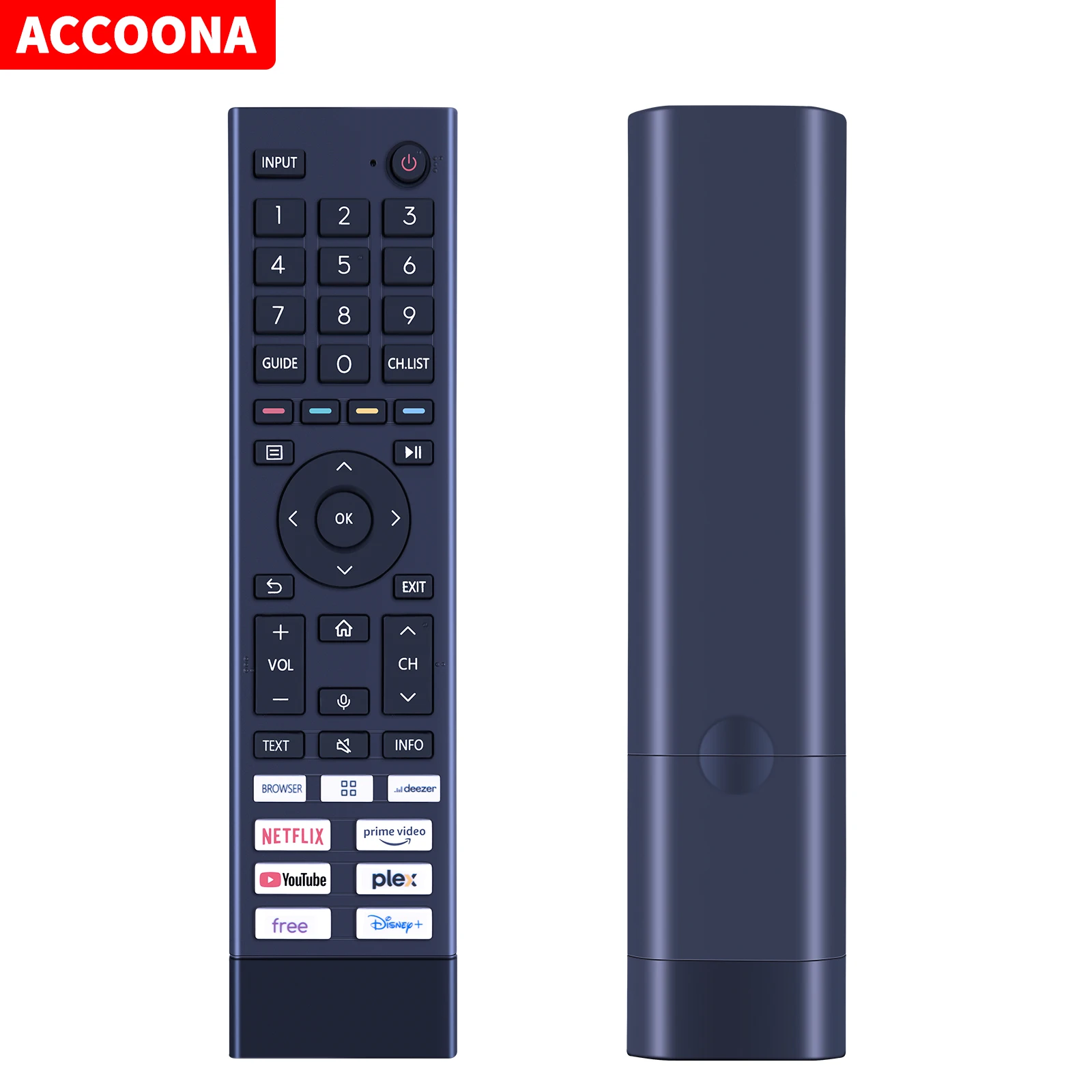 

Remote control ERF3ZD80 for Hisense smart tv