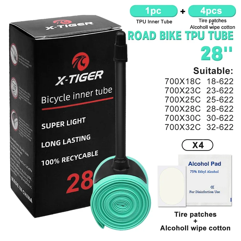 Heavy Duty Bike Inner Tube 700 X 23c Tpu Inner Tube 700c 700C