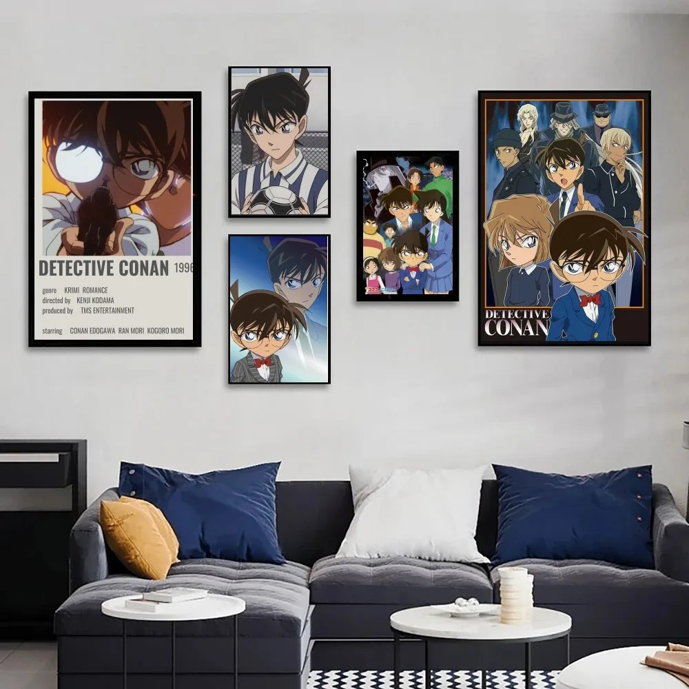 Comic Detective Conan Poster 1pc Poster Art Print Bar Living Room Furniture Decor
