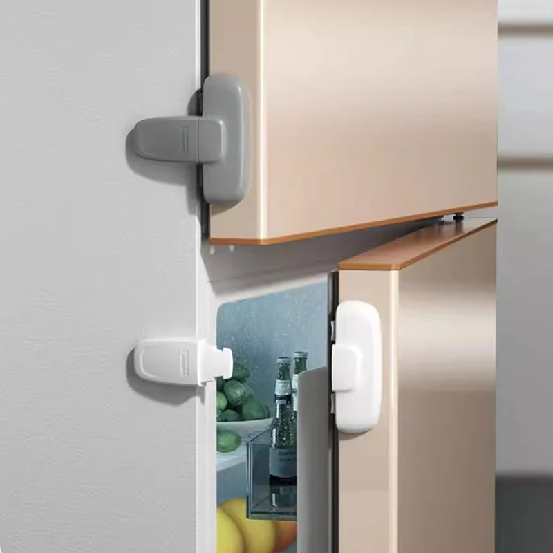 Home Refrigerator Fridge Freezer Door Lock Catch Toddler Kids Child Cabinet Locks Baby Safety Child Lock cabinet lock child lock safety lock refrigerator lock refrigerator door lock