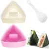 2pcs Sushi Mold Onigiri Rice Ball Food Press Triangular Sushi Maker Mold Sushi Kit Kitchen Bento Accessorie