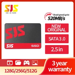 SJS SSD 128GB 256GB 512GB 2.5 '' Sata 3.0 Solid State Drive HD Hard Disk for Laptop Desktop