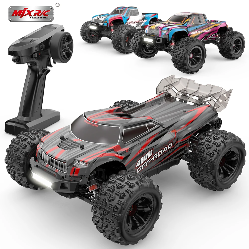 MJX Hyper Go 16208 16210 Remote Control 2.4G 1/16 Brushless RC Hobby Car Vehicle 68KMH High-Speed Off-Road Truck 2