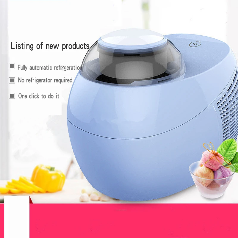 

500ML Household small ice cream machine automatic DIY fruit ice cream machine ice cream maker ICM-700A-1