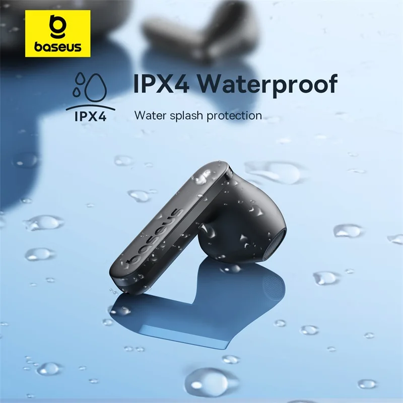 Baseus Bowie E16 Wireless Earphone Bluetooth 5.3 Earphones 30H Long Battery Life IPX4 Waterproof True Wireless Headphone Earbuds 5