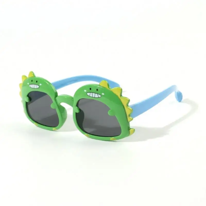 Fashion Heart-Shape Sunglasses Boys Cartoon Sun Glasses Outdoor Sun Protection Children Plastic Frame Eyewear