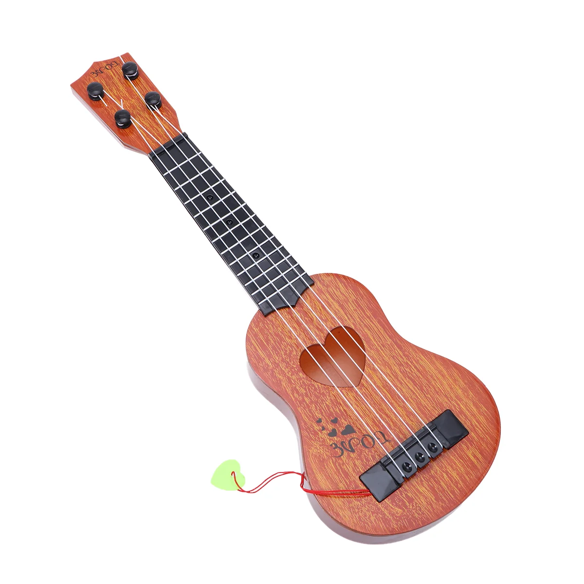 

Children Small Size Musical Instruments Imitated Ukulele Mini Guitar Playing Toy with Four Strings